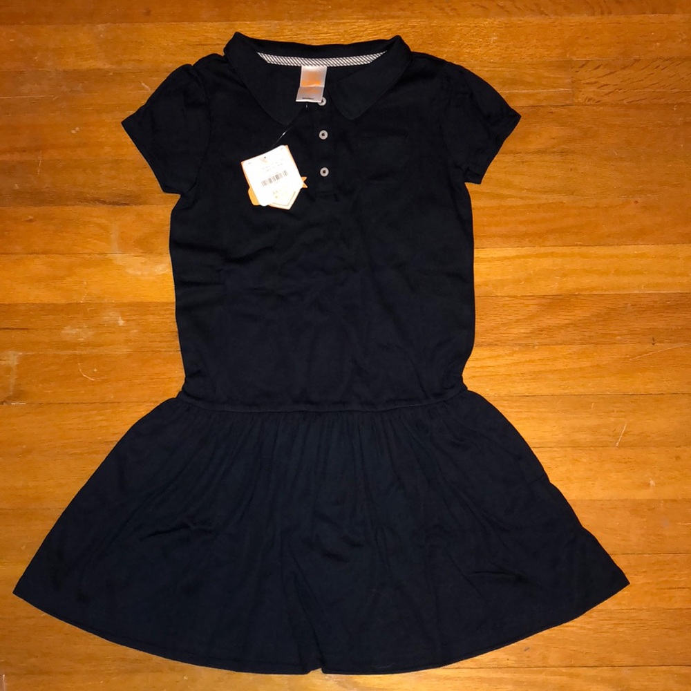 BNWT GYMBOREE GIRLS NAVY POLO DRESS SZ.10,8